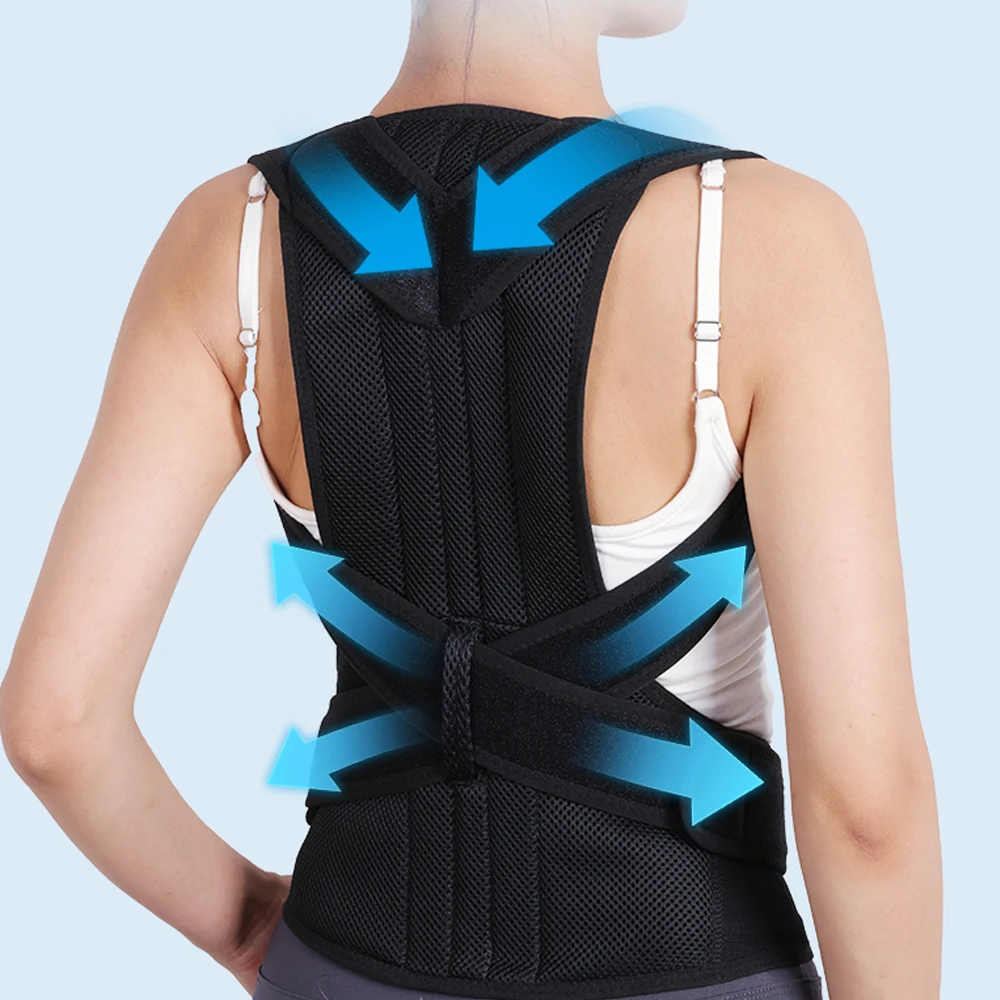 

Back Support Postural Orthotics Back Waist Support Shoulder Postural Support Provides improved posture
