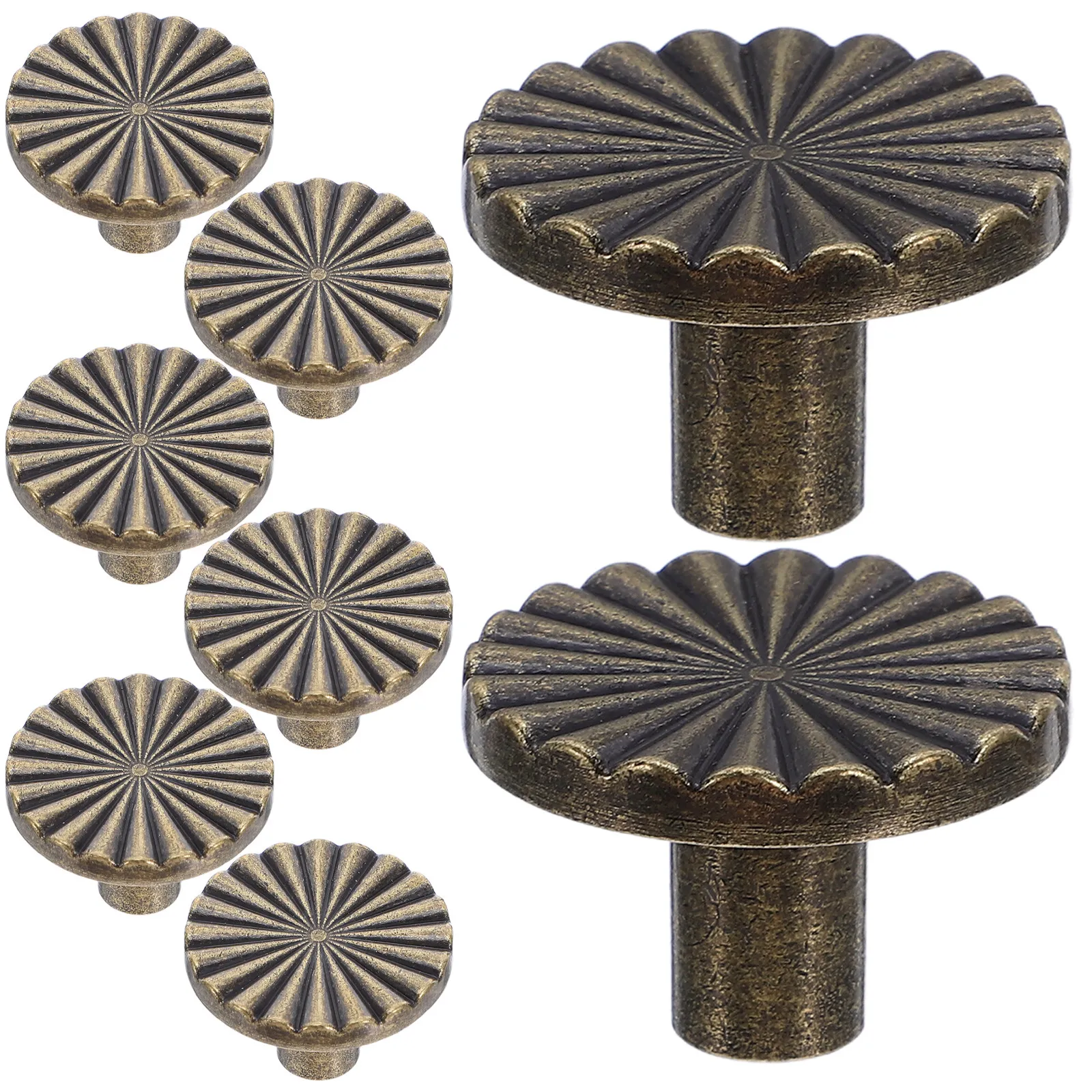 Vintage Furniture Hardware Replacement - 8 poignées de tiroir vintage en