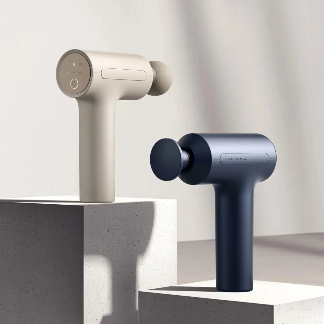 Nuovo Xiaomi Mijia Fascia Gun 3 Muscle Massage Gun Dual Mode 2450mAh 3 testine di massaggio 25KG spinta spalla e rilassamento del collo