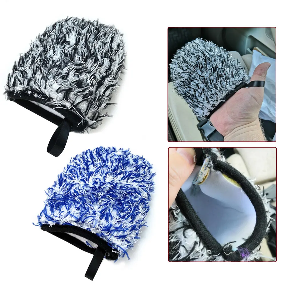 Car Wash Super Brush Microfiber Premium Wheels Brush Non-Slip soft Handle Easy To Cleaning car wheel Spokes Car Accessories