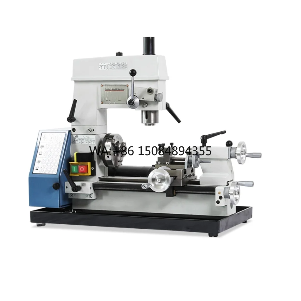 

YH P125 Easy-to-operate Multi-functional Miniature Car Drill-Milling Composite Processing Manual Lathe for Teaching, Workshop