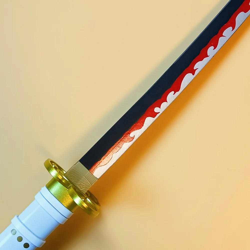 16 Polegada roronoa zoro katana ninja lâmina espada faca sabre original anime cosplay prop espada real japanesa katana unsharp brinquedo presente