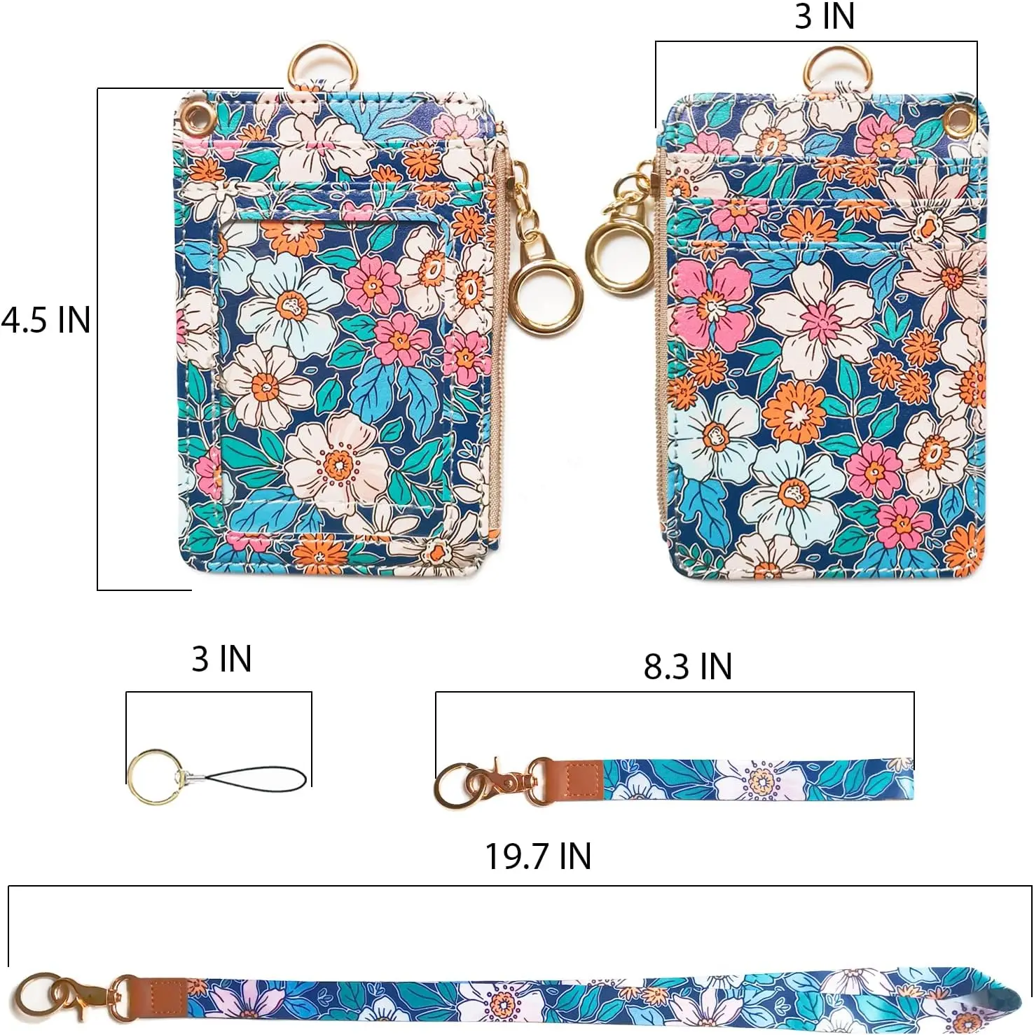 Lanyard portemonnee, portemonnee lanyard, lanyards voor ID-badges, lanyards voor ID-badges voor vrouwen, lanyard portemonnee voor vrouwen, mode-badge hol