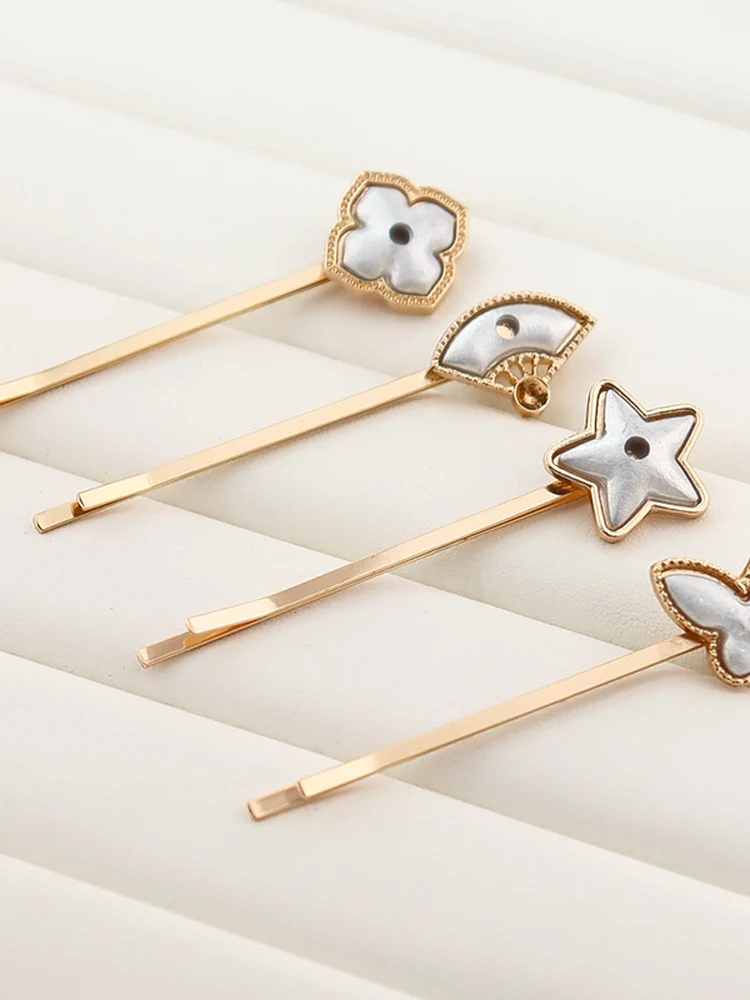 

Форма-основа для заколок для волос DIY Song Jin с выемкой, из сплава, для модных украшений, аксессуаров, домашнего декора, средств личной гигиены и ухода за волосами