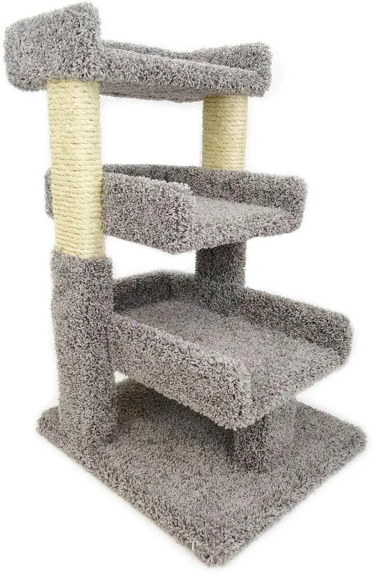 

110029-Brown-Parent Premier Triple Cat Perch, Gray