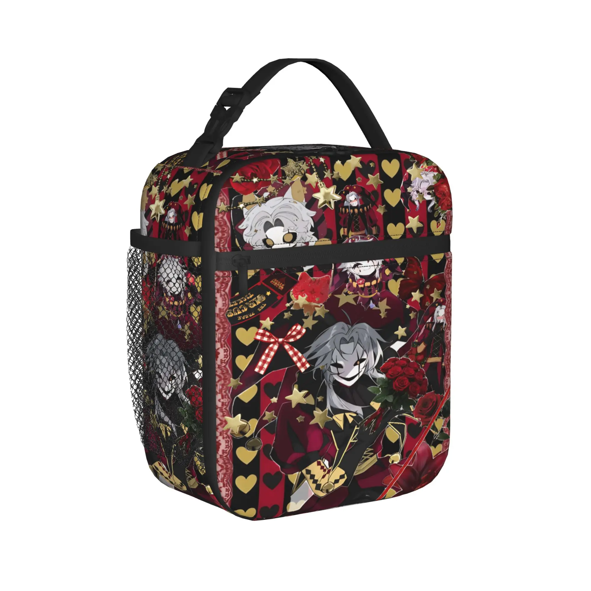 Pierrots The Freak Circus Insulated Lunch Bag for Men Women  Food Container Portable Cooler Thermal Lunch Box For Work