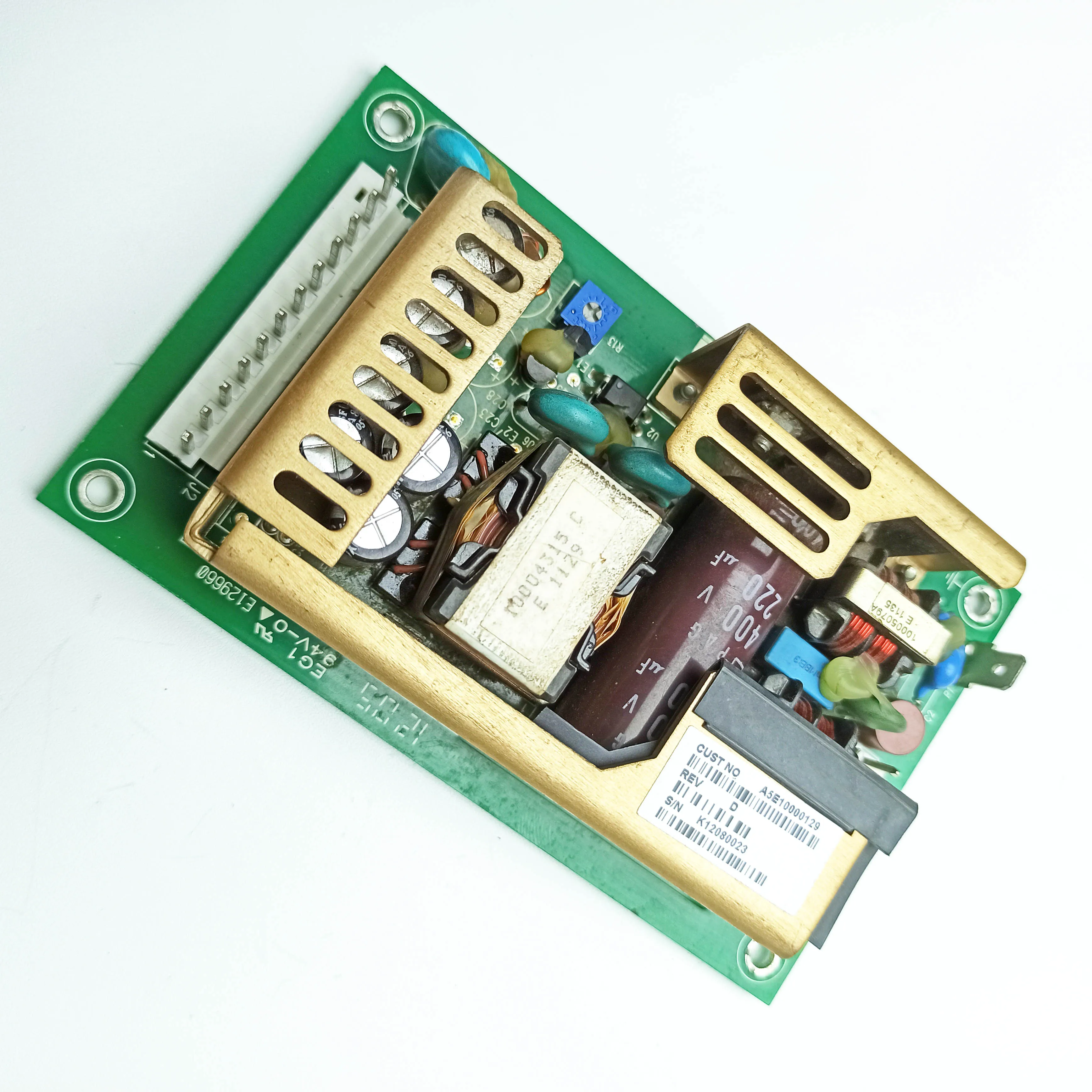 Placa industrial do poder, 10005634 REV D, XP ECM100US12 2662 12 8.3A, A5E10000129