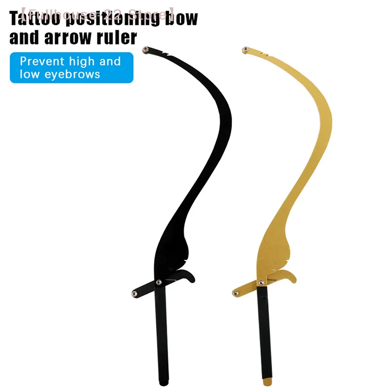 

【MAX-22】Eyebrow Ruler Microblading Mapping Rope Pre Ink Tattoo For Mapping Permanent Makeup Bow Arrow Line Measuring Eyeliner