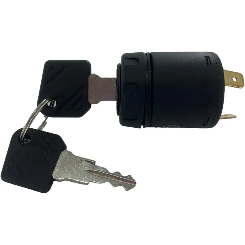 LVTONG Golf Cart Electric Vehicle Ignition Switch, Key Switch Assembly (with Key)