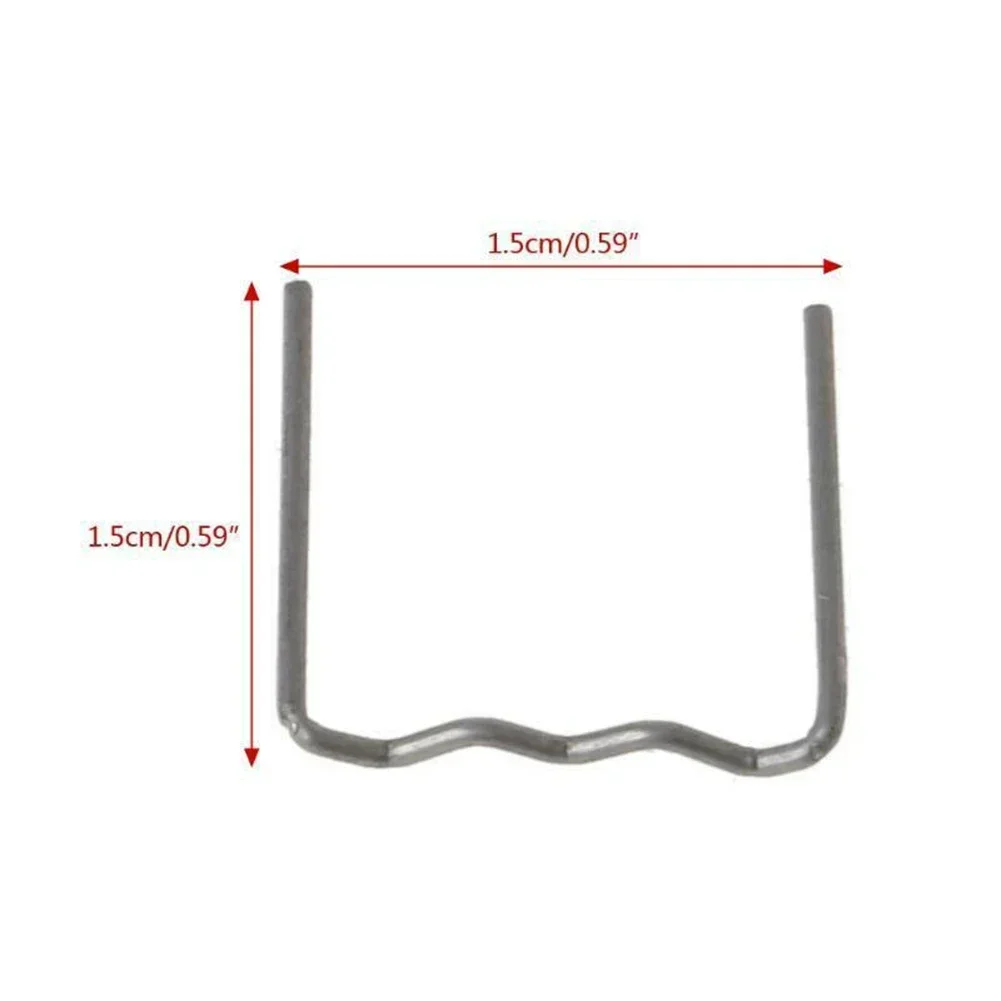 200pcs 0.6/0.8mm Hot Stapler Flat Staples For Plastic Welder/Car Bumper Repair Soldering Tools