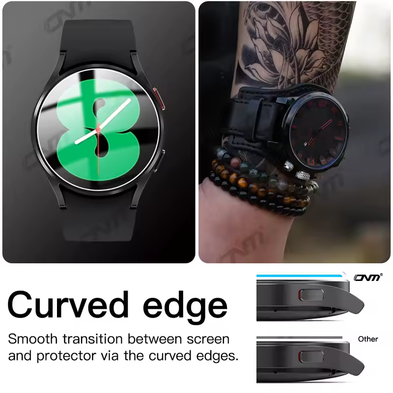 9H Tempered Glass for Samsung Galaxy Watch 7/6/5/4 40/44mm Classic 43/47mm Pro Screen Protector Anti-scratch Film Accessories - Image 4