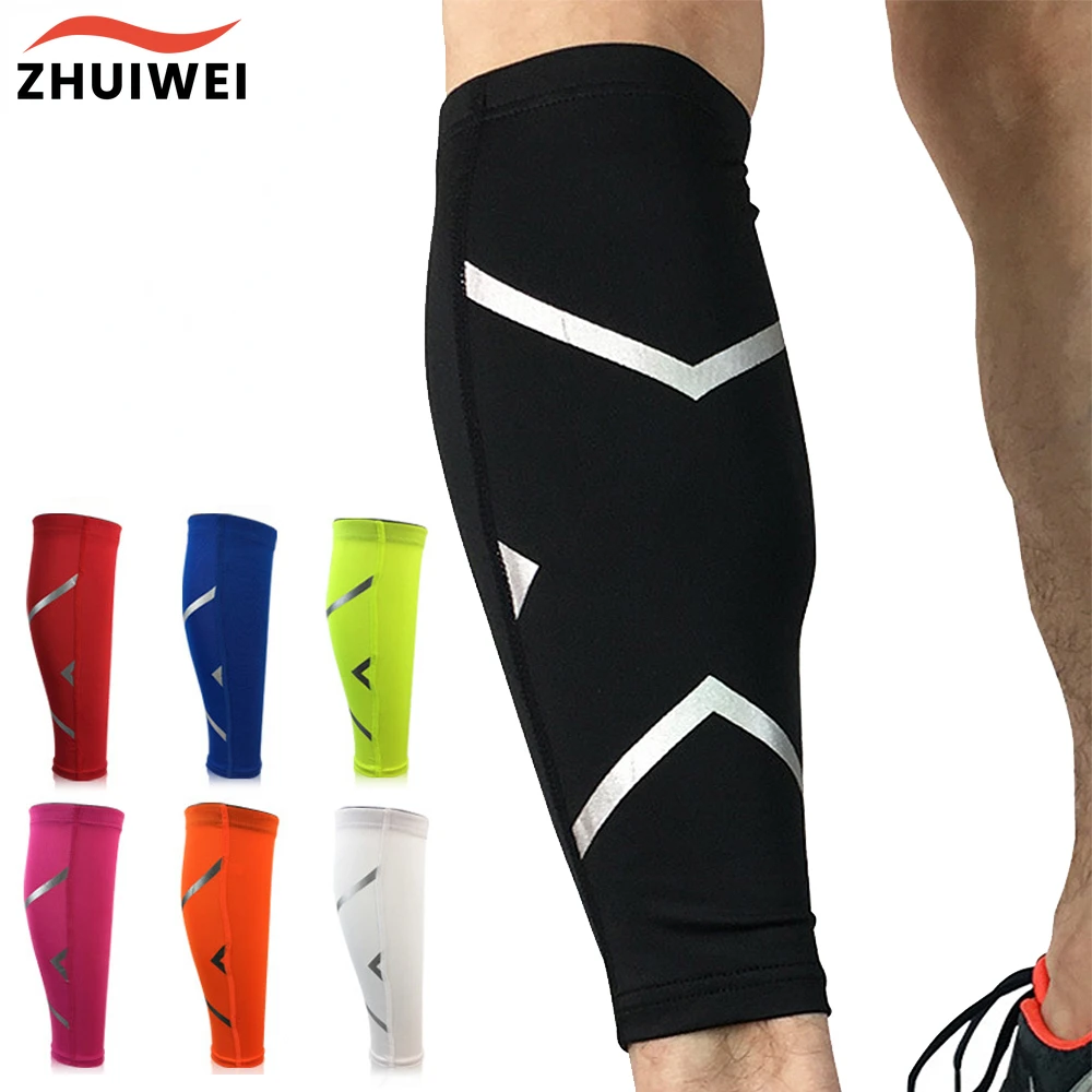 1Pcs Compression Calf Sleeves Leg Compression Sock Runner Shin Splint Varicose Vein Calf Pain Relief Sport Running Calf Guards