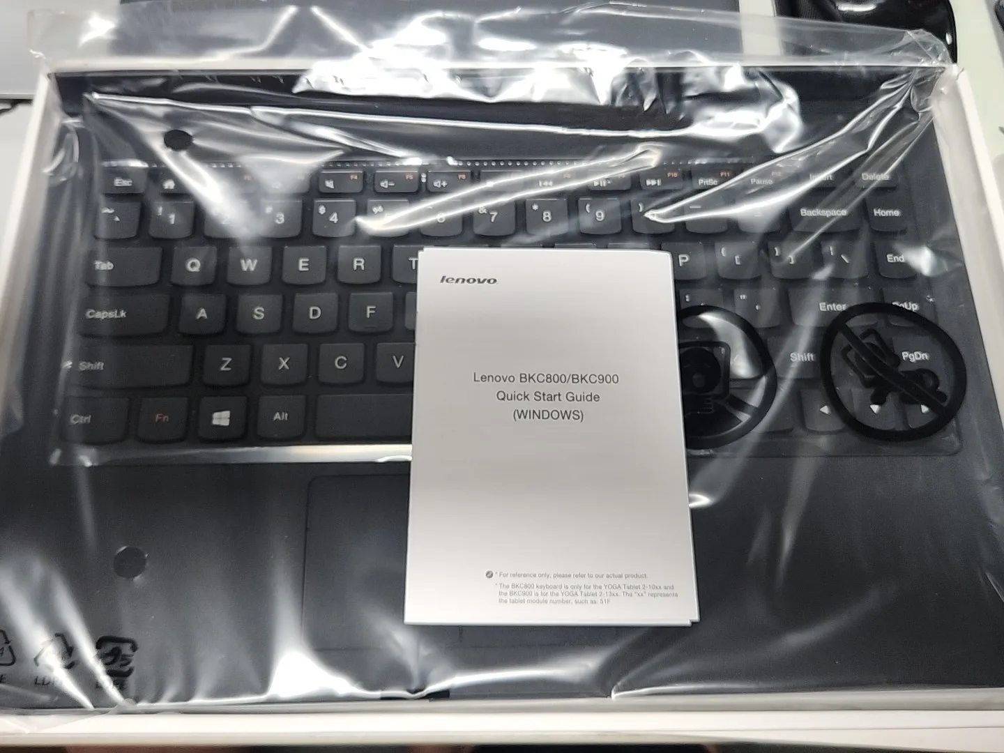 

100% беспроводная клавиатура Bluetooth 4.0 BKC900 для планшета Lenovo YOGA 2 13 дюймов