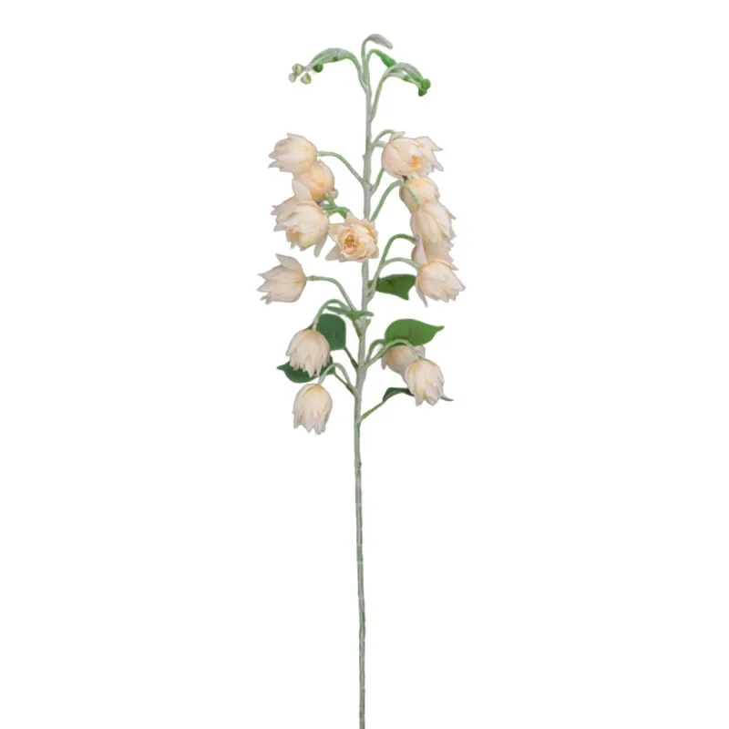 83CM Artificial Wind Chime Flower Blue Silk Flower Home Decoration Phoenix Tail Orchid Wedding Decoration