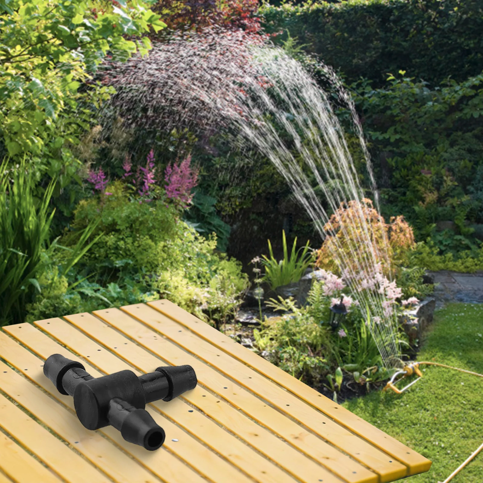 Sturdy Garden Watering Connector Essential for Agricultural Drip Irrigation 50pcs Antelco Pipe Barbed Fittings