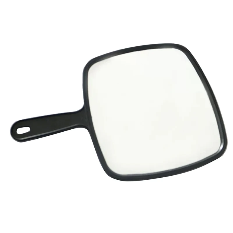 New Handheld Mirror Professional Handheld Salon Barbers Hairdressers Mirror With Handle Practical Hand Mirror For Home