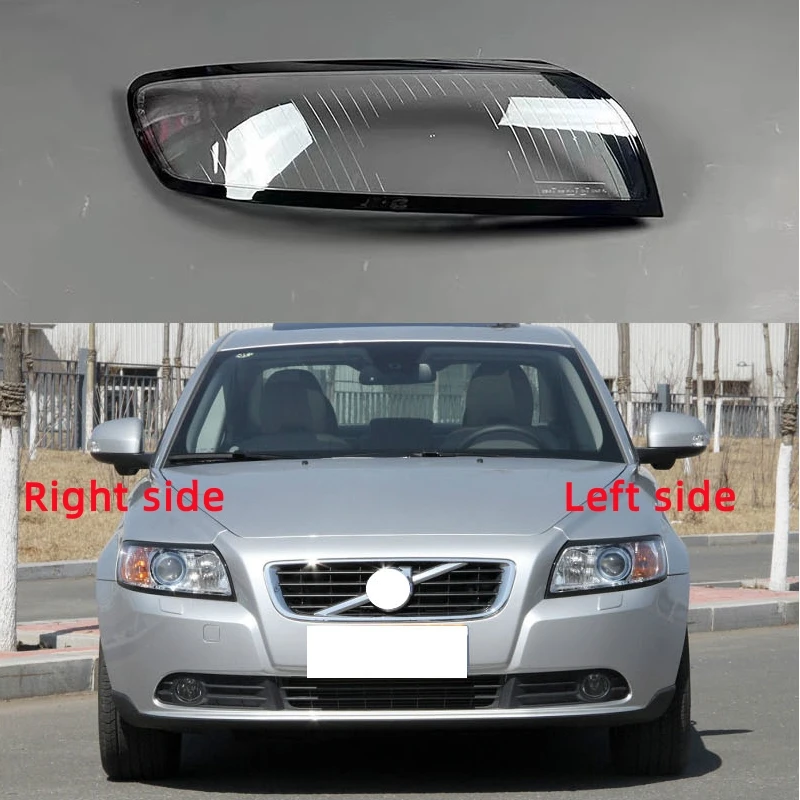 

Для Volvo S40 2007 2008 2009 2010 2011 2012 автомобильная фара корпус фары крышка линзы фары стекло авто корпус крышка