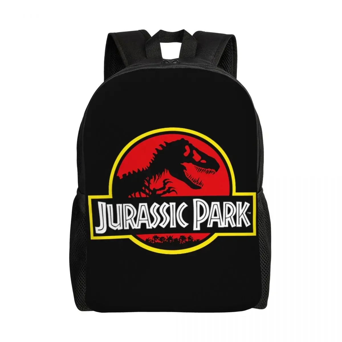 Customized Jurassic Park Backpacks Women Men Casual Bookbag for School College Dinosaur World Bags