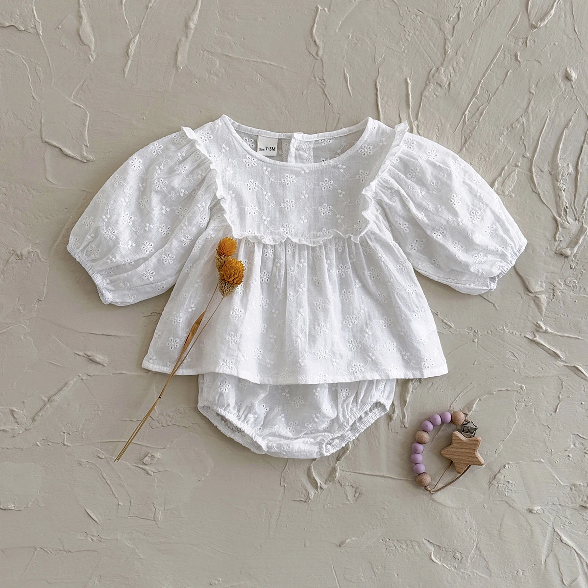 Baby Kleidung Neugeborenen Blase Strampler Neue langarm Neugeborenen Baby Mädchen Sommer Strampler Weiche 1-18 Monate Overall Body