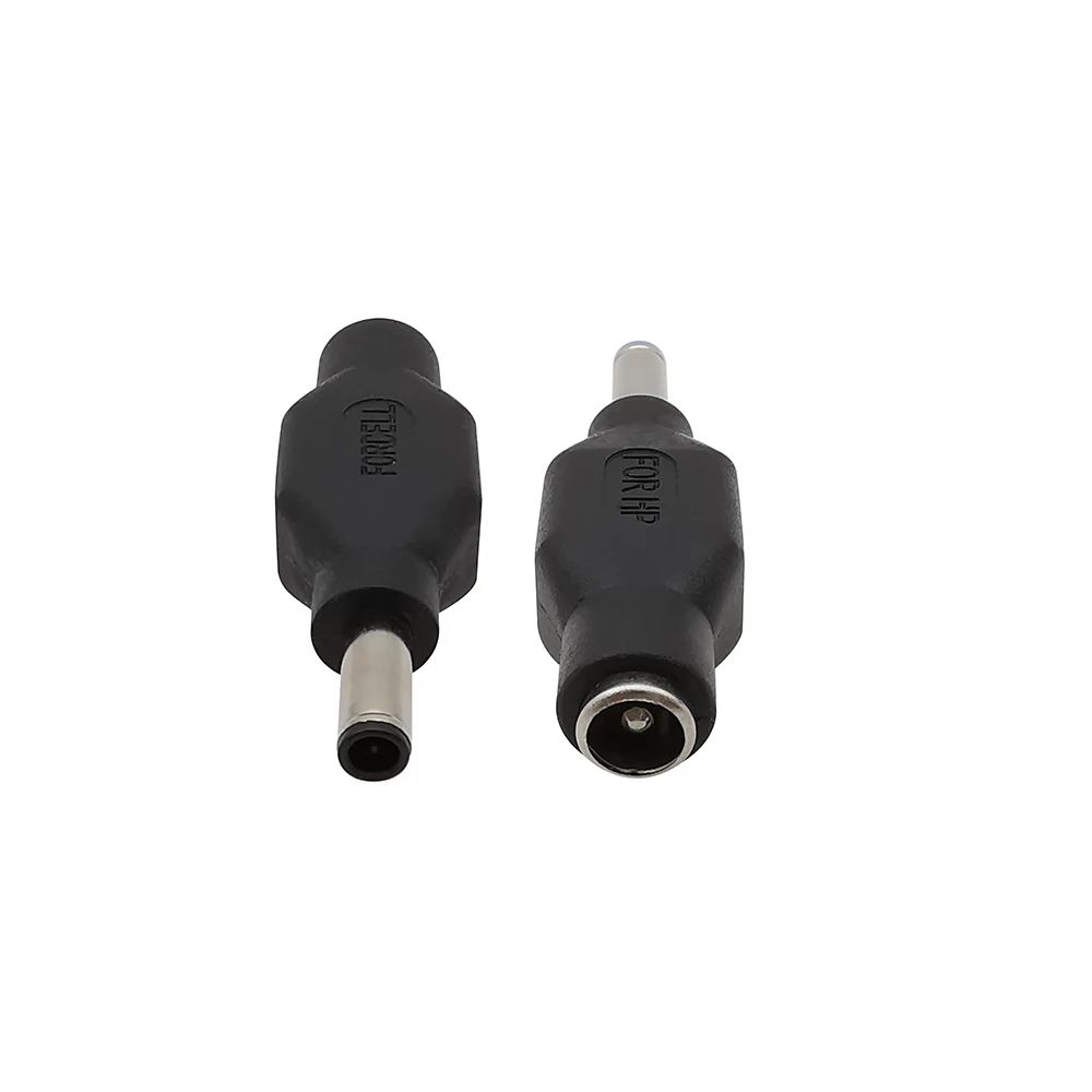 1Pcs 4.5x3.0mm 7.4x5.0mm Male to 5.5x2.1mm Female DC Power Plug Adapter Connector with Pin for DELL HP Computer