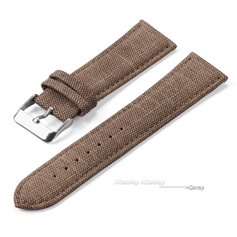 Nylon-Uhrenarmband mit Denim-Muster für Casio, Vintage-Lederarmband, 10, 12, 14, 16, 18, 20, 22 mm, Uhrenarmband für Seiko-Männer und Frauen, Zubehör