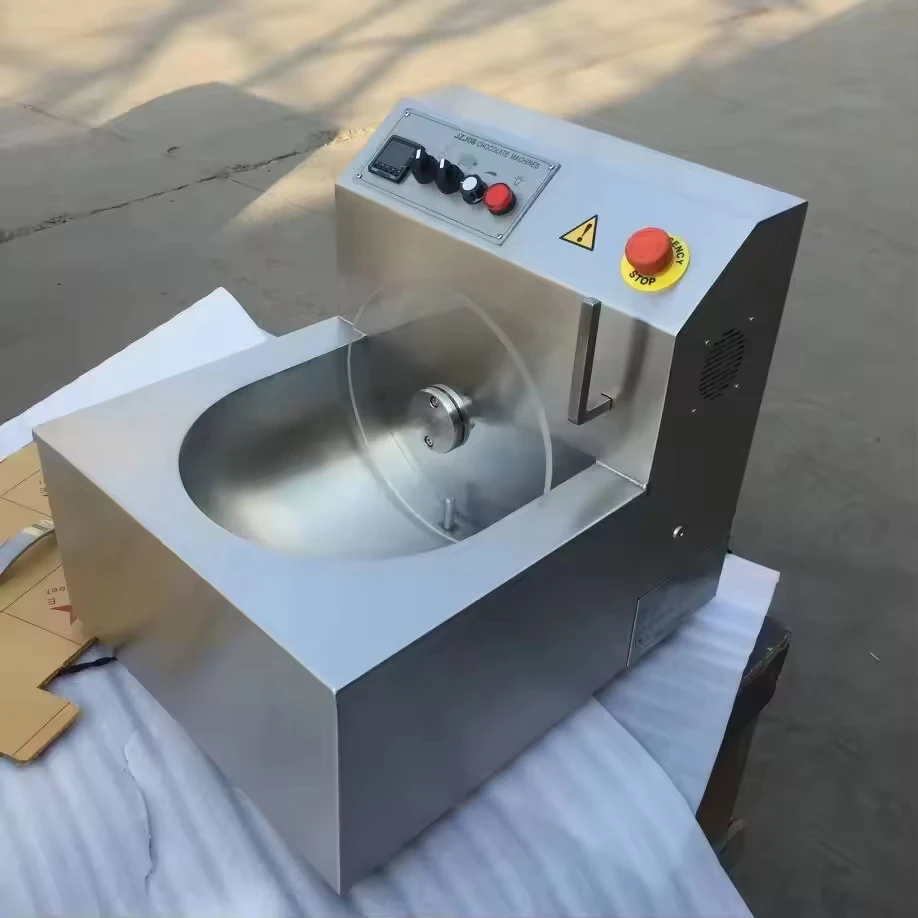 Small Automatic Chocolate Tempering Machine - 5-15kg Mold Forming/Melting, Home/Commercial, Stainless Steel, Easy Operate