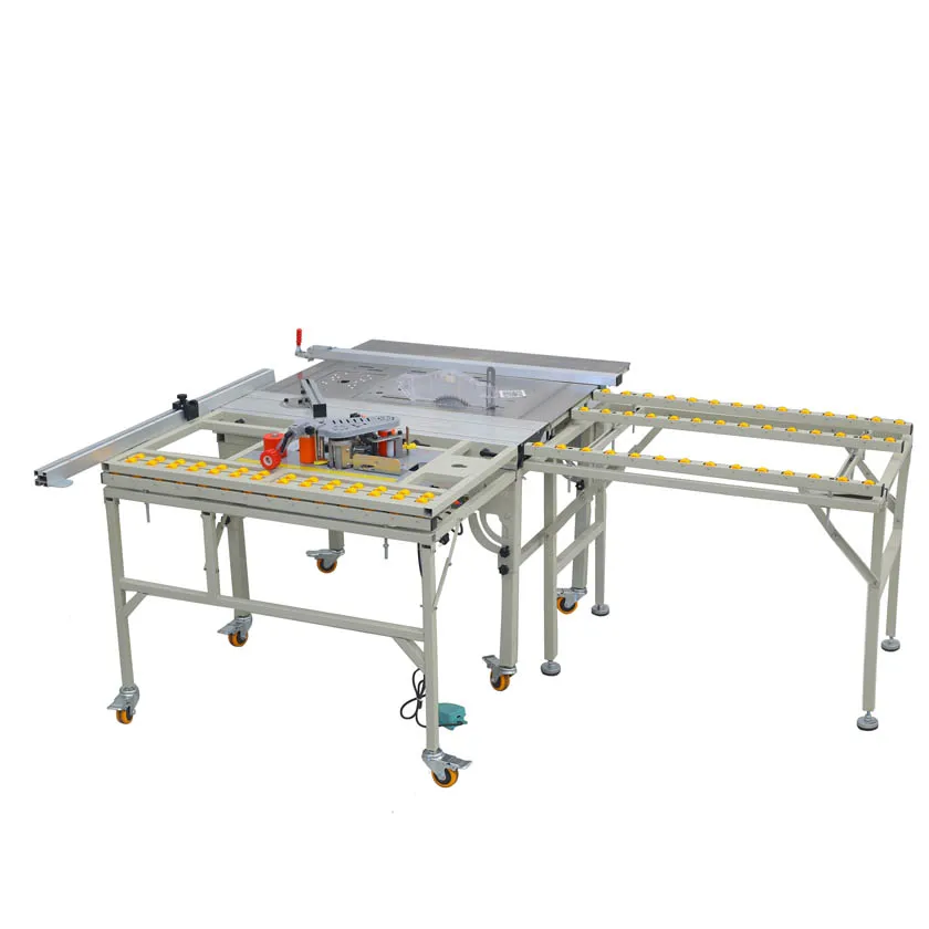 JT650 Woodworking Sliding Panel Saw Folding Portable Precision Push Table Saw Machine For Woodworking