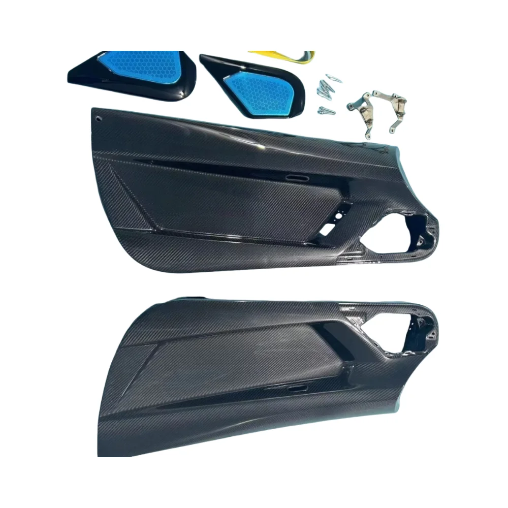 High Quality SVJ Style Dry Carbon Fiber Car Door Panel for Lamborghini LP700 LP720S Body Parts Modification Upgrade Hood Product