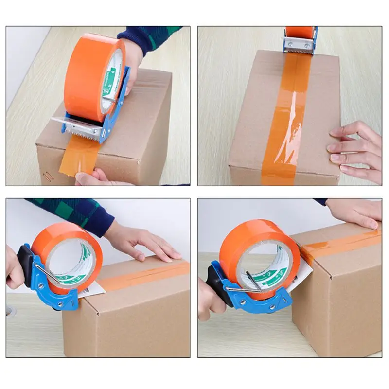 Heavy Duty Portable Sealing Tape Dispenser Packaging Machine Cutter Handheld