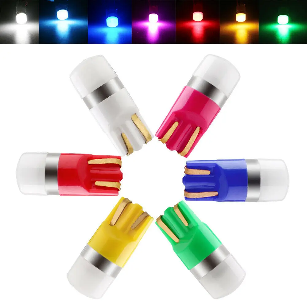 

4 шт., Автомобильные светодиодные лампы T10 W5W 3030 1SMD