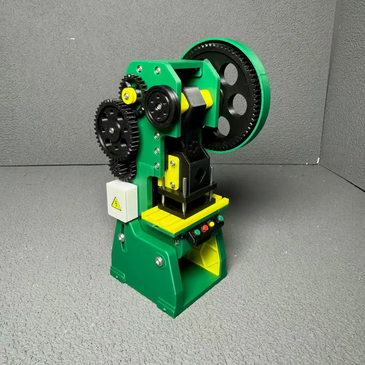 3d-printing-electric-movable-mechanical-punch-model-toy-boy-engineering-gift