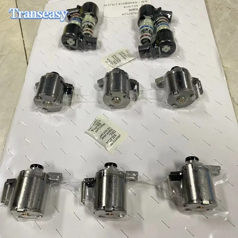 10PCS BTR M78 M11 575R6 6 Speed Auto Transmission Solenoids Kit For Korando SSANGYONG 2012-2014