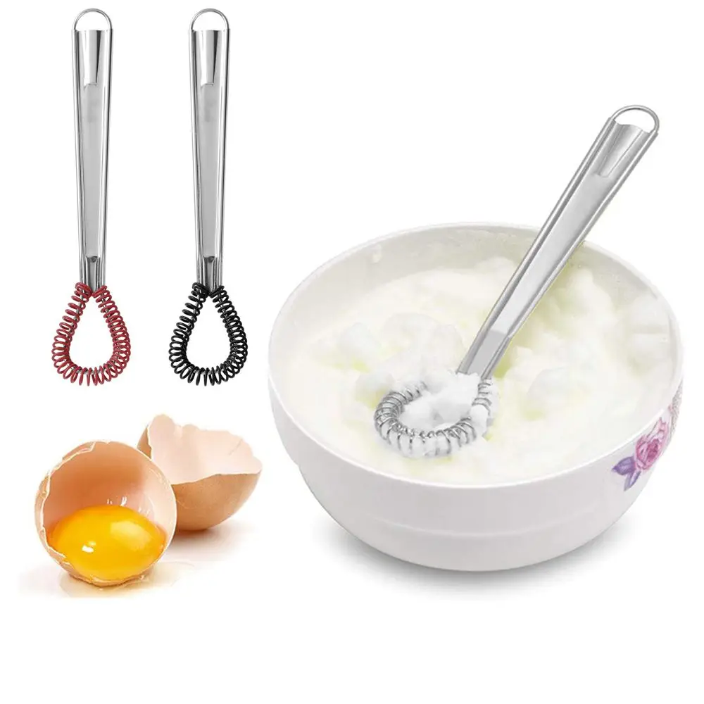 Stainless Steel Cream Mixing Kitchen Accessories Sauces Honey Egg Stirrer Baking Tools Egg Whisk Agitator