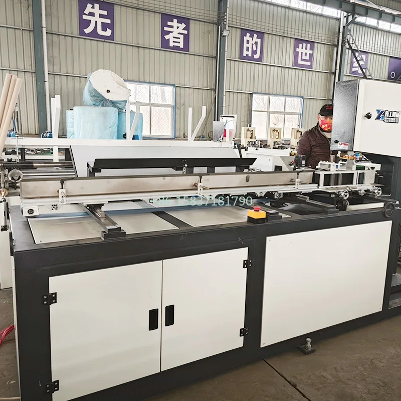 YG Automatic Paper Tube Slitting Cutting Machine Toilet Roll Core Cutting Paper Tube Pipe Making Machine for Paper Core Cutter