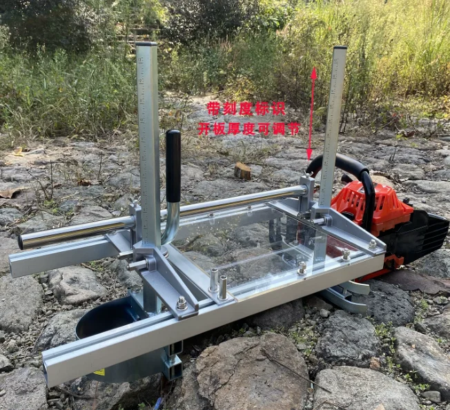 Chainsaw Electric Saw Opening Frame for Log Cross-Cutting, Woodworking Board Splitting Tool and Support System