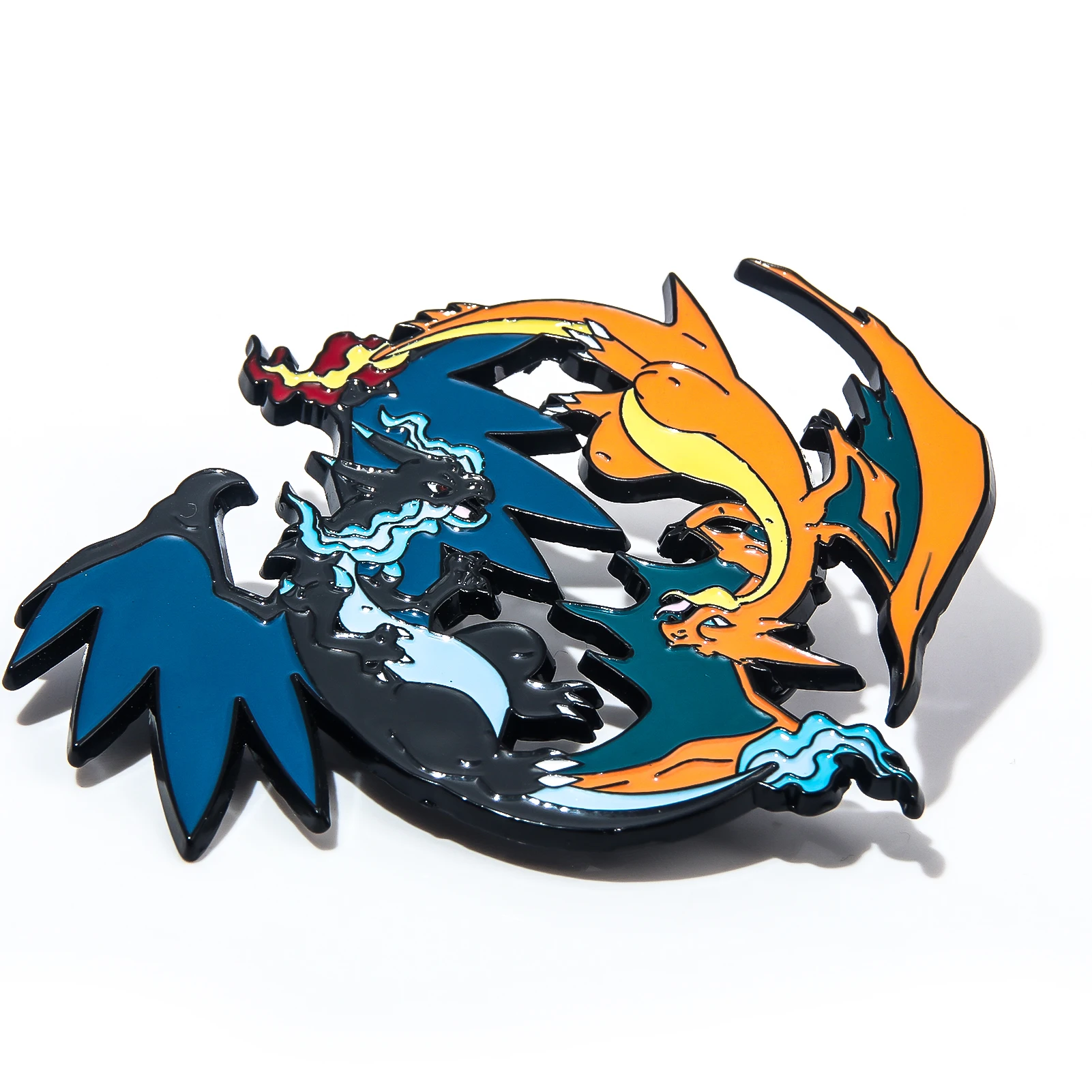 Anime Pokemon Charizard Brooch Lapel Pins Backpack Jeans Enamel Pin Women Fashion Jewelry Gifts Cute Dinosaur Cartoon Badges