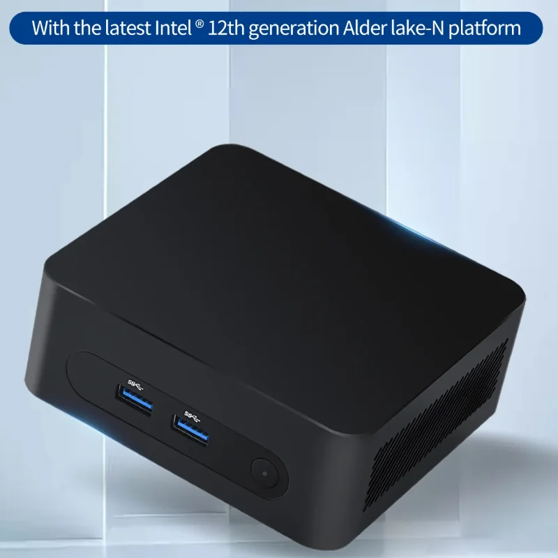 كمبيوتر صغير GMKtec ZX03 Intel Alder Lake-N150 يعمل بنظام التشغيل Windows 11 16G LPDDR4 1 تيرابايت SSD WIFI5 BT4.2 LAN 2.5G 1000M 4K HDMI كمبيوتر ألعاب مكتبي