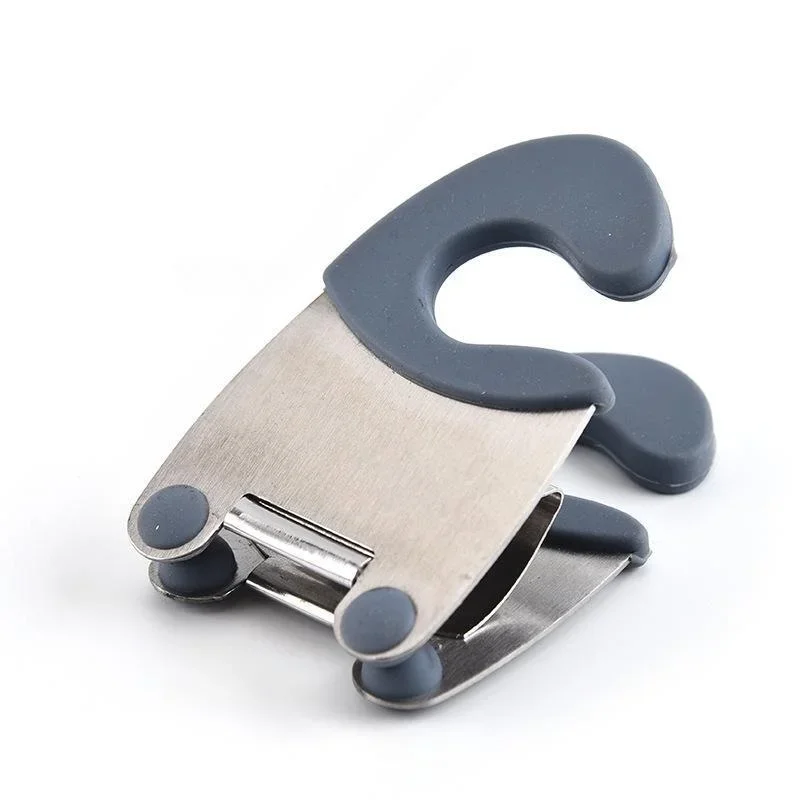 Pot Lepel Houder Pot Clip Houder Anti Verbranden Siliconen Grip voor Lepel Spatel Vork Kookgerei Lepel Rest Keuken Accessoires