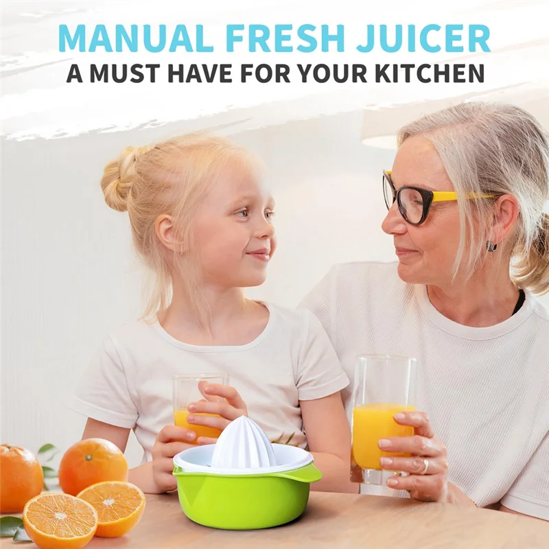 Exprimidor Manual multifuncional Simple de primera calidad para el hogar, Mini exprimidor de frutas con limón y naranja