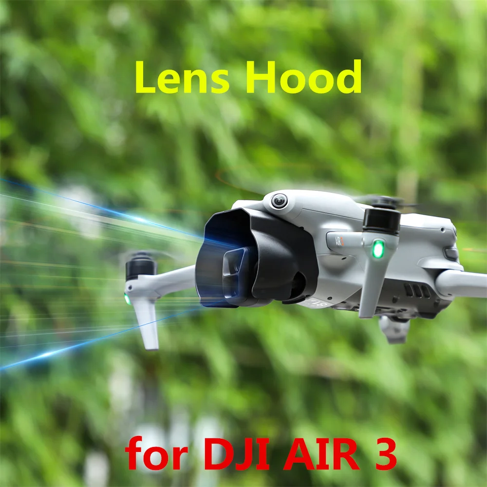 مكافحة وهج عدسة هود ل DJI الهواء 3 الطائرة بدون طيار ، Gimbal الغطاء الواقي ، المضادة للوهج غطاء Lens ، اكسسوارات الطائرة بدون طيار
