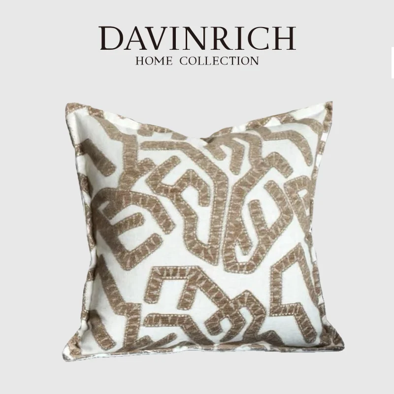 davinrich-funda-de-cojin-cuadrada-marron-entrelazada-diseno-moderno-funda-de-almohada-de-seleccion-exquisita-de-lujo-perfecta-para-cualquier-espacio-vivo