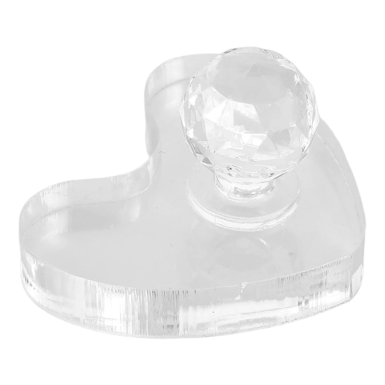 Delikatny aplikator do różu DIY, stempel do makijażu w kształcie serca, forma do nakładania eyelinera, akcesorium do makijażu, stempel do eyelinera.