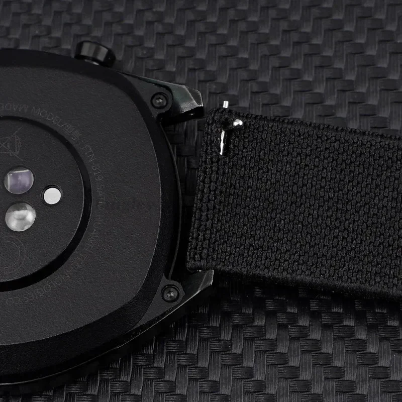 Nylon Watch Band 20mm 22mm Bracelet Replacement Accessories Men Women Sport Quick Release Braided Belt for Huawei Watch Gt2/Gt3