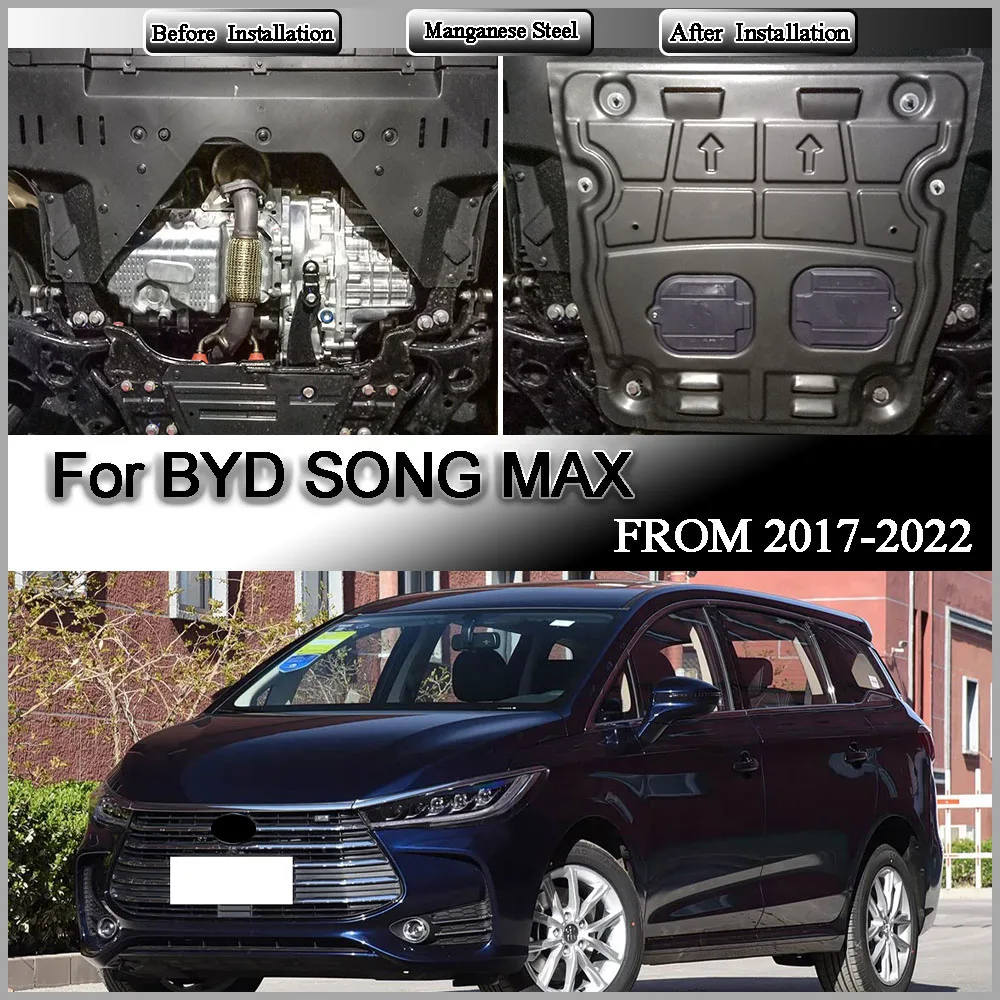 Für BYD SONG MAX 2017-2022 1.5T Schutzplatte für Motor-Chassis-Schutzplatte, Motorschutzplatte aus verschiedenen Materialien