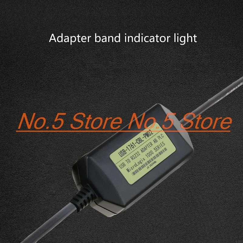 New Y5H USB PLC Programming Cable for AB Micrologix 1000/1200/1500 Series Cable