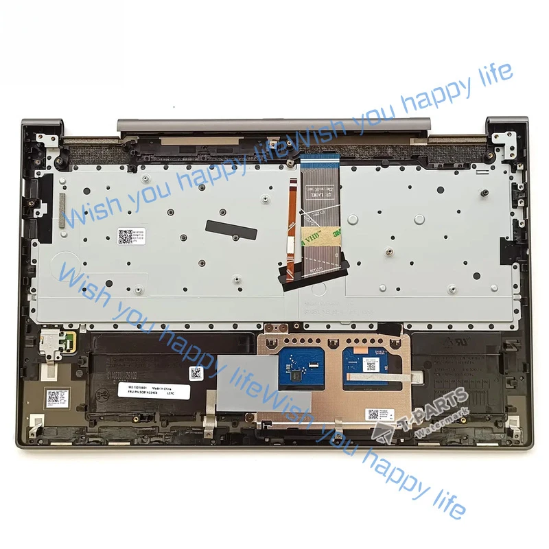 L... New For Lenovo ideapad Yoga 7-15ITL5 Palmrest Backlit US Keyboard DM 5CB1A22456