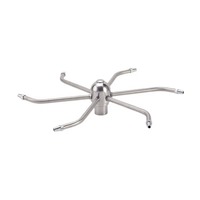 Stainless Steel 304 Rotating Fountain Nozzle Self Cleaning Durable Water Jet Spray Head For Garden Pond Pool Decor