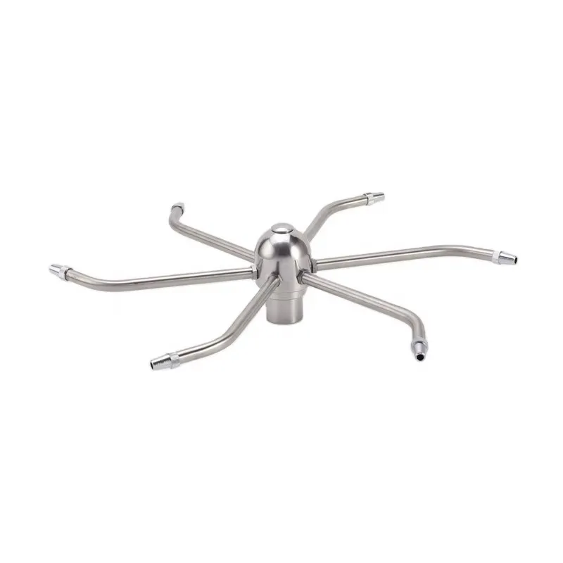 Stainless Steel 304 Rotating Fountain Nozzle Self Cleaning Durable Water Jet Spray Head For Garden Pond Pool Decor