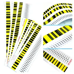 SETTLEMENT OBSERVATION BAR CODE STICKER FOR LEI-CA TRIMBLE Sok-ki DIGITAL LEVEL SURVEY INSTRUMENT SURVEYING 1PCS 10*35CM/10*50CM