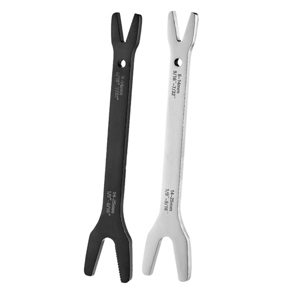 

2Pcs Universal Y-Type Multi-Function Torx Wrench 6-25mm Adjustable Wrench Double Open End Wrench Car Repair